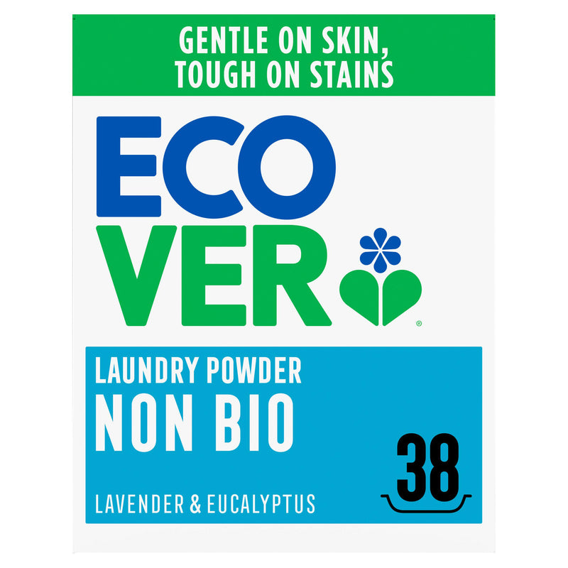 Ecover non bio laundry powder lavender and eucalyptus 1.9kg - British product