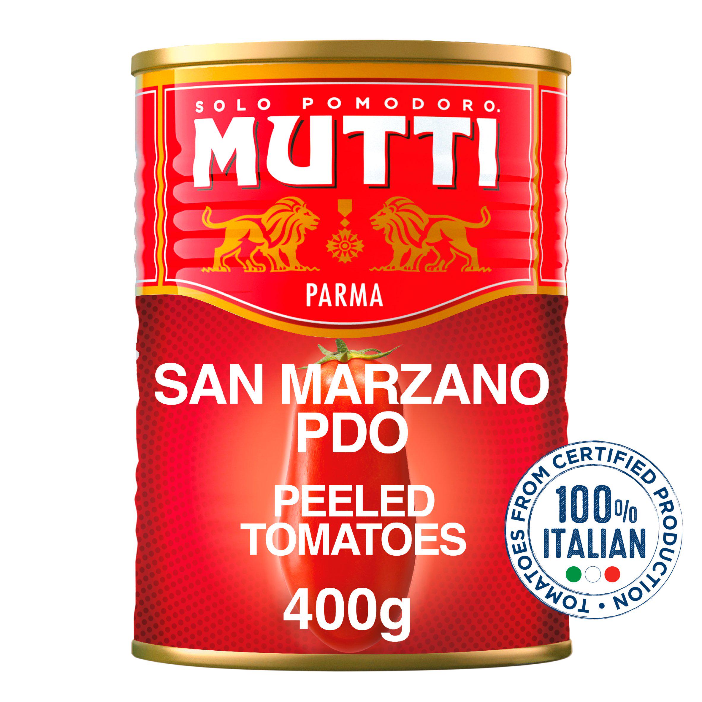 Mutti San Marzano peeled tomatoes 400g - British product