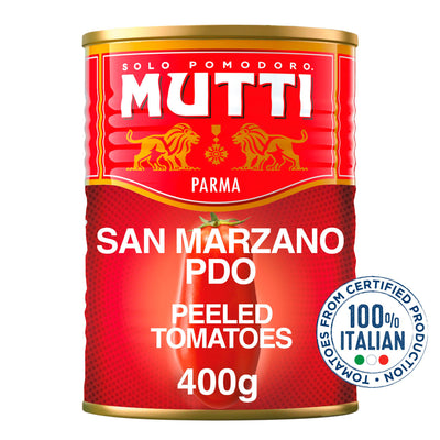 Sainsburys Mutti San Marzano Peeled Tomatoes P.D.O 400g- Buy online at McGrocer