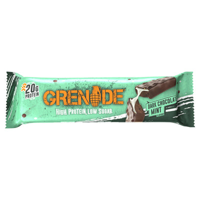 Sainsburys Grenade Dark Chocolate Mint Flavour 60g- Buy online at McGrocer