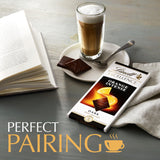 Lindt Dark Orange Almonds chocolate bar 100g, imported from the UK