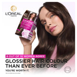 L'Oreal Paris Casting Creme Gloss Dark Brown hair dye - British product