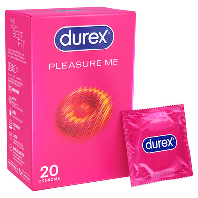 Sainsburys Durex Pleasure Me Ribbed & Dotted Condoms x20- Buy online at McGrocer