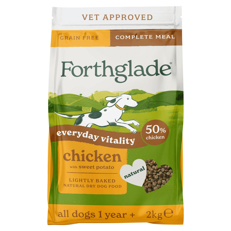 Forthglade chicken dry dog food 2kg, UK version