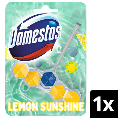 Sainsburys Domestos Power Toilet Rim Block, Limited Edition x5 55g- Buy online at McGrocer