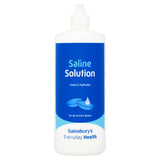 Sainsbury's saline solution for contact lenses 360ml, imported from the UK