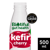 Biotiful Gut Health cherry kefir drink 500ml, UK version
