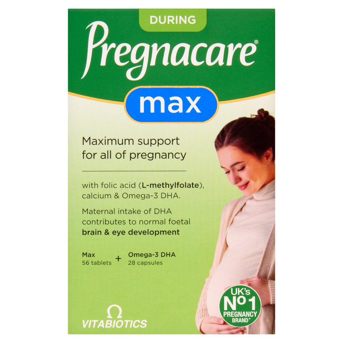 Vitabiotics Pregnacare Max pregnancy supplement 84 tablets - British product