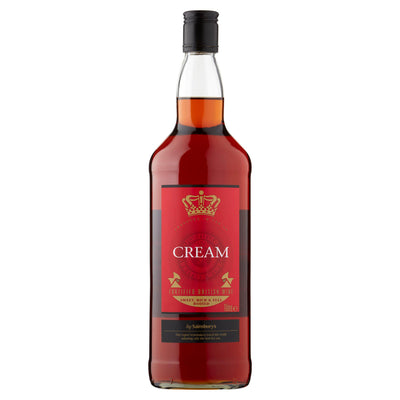 Sainsburys Sainsbury's Winemakers' Selection Cream British Fortified Wine 1L- Buy online at McGrocer