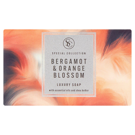 Sainsbury's The Collection Bergamot & Orange Blossom Luxury Soap 200g GOODS Sainsburys   