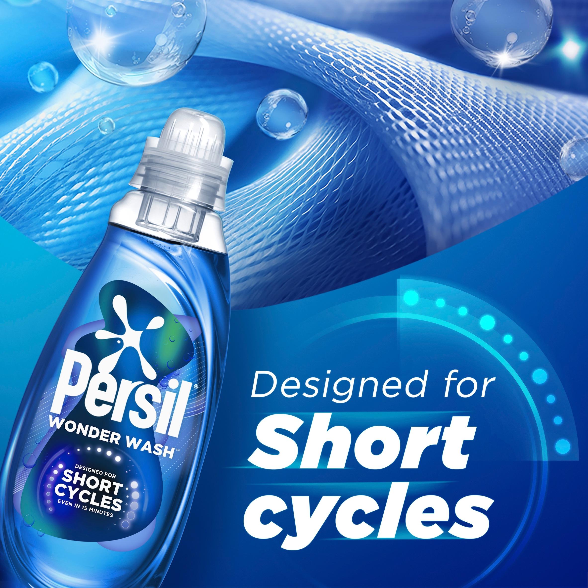 Persil Wonder Wash bio liquid laundry detergent 1.485L (British brand)