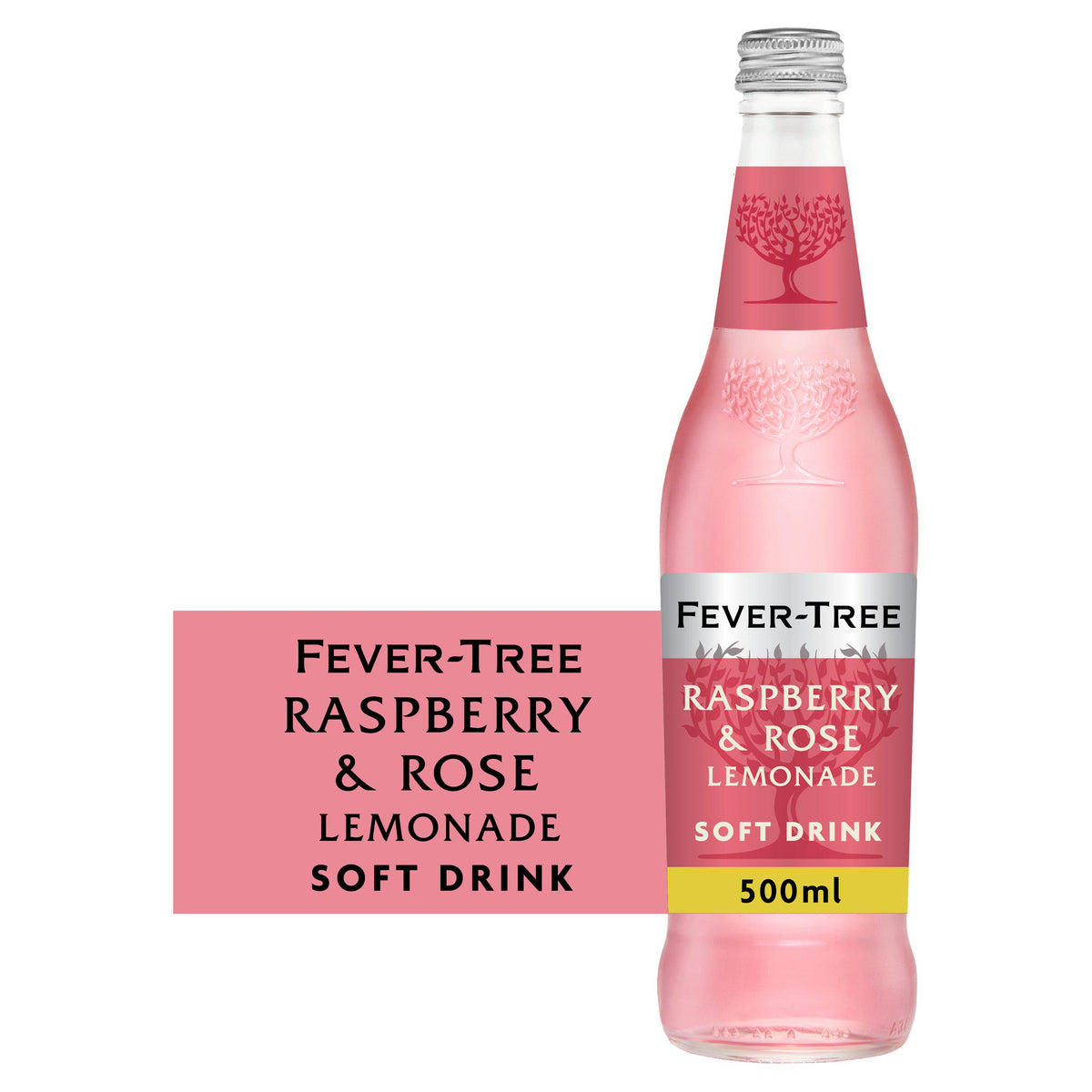 Fever-Tree Raspberry & Rose Lemonade 500ml