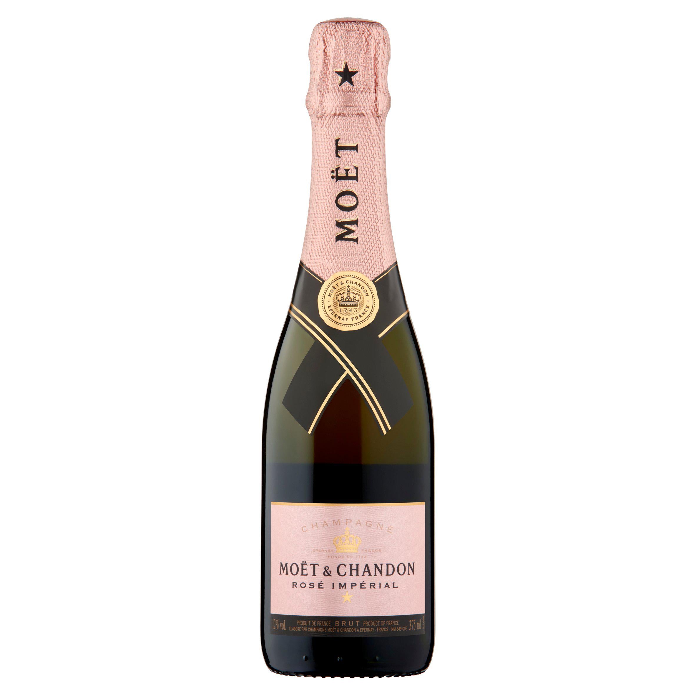 Moët & Chandon Brut Imperial Rosé Champagne 37.5cl (British brand)