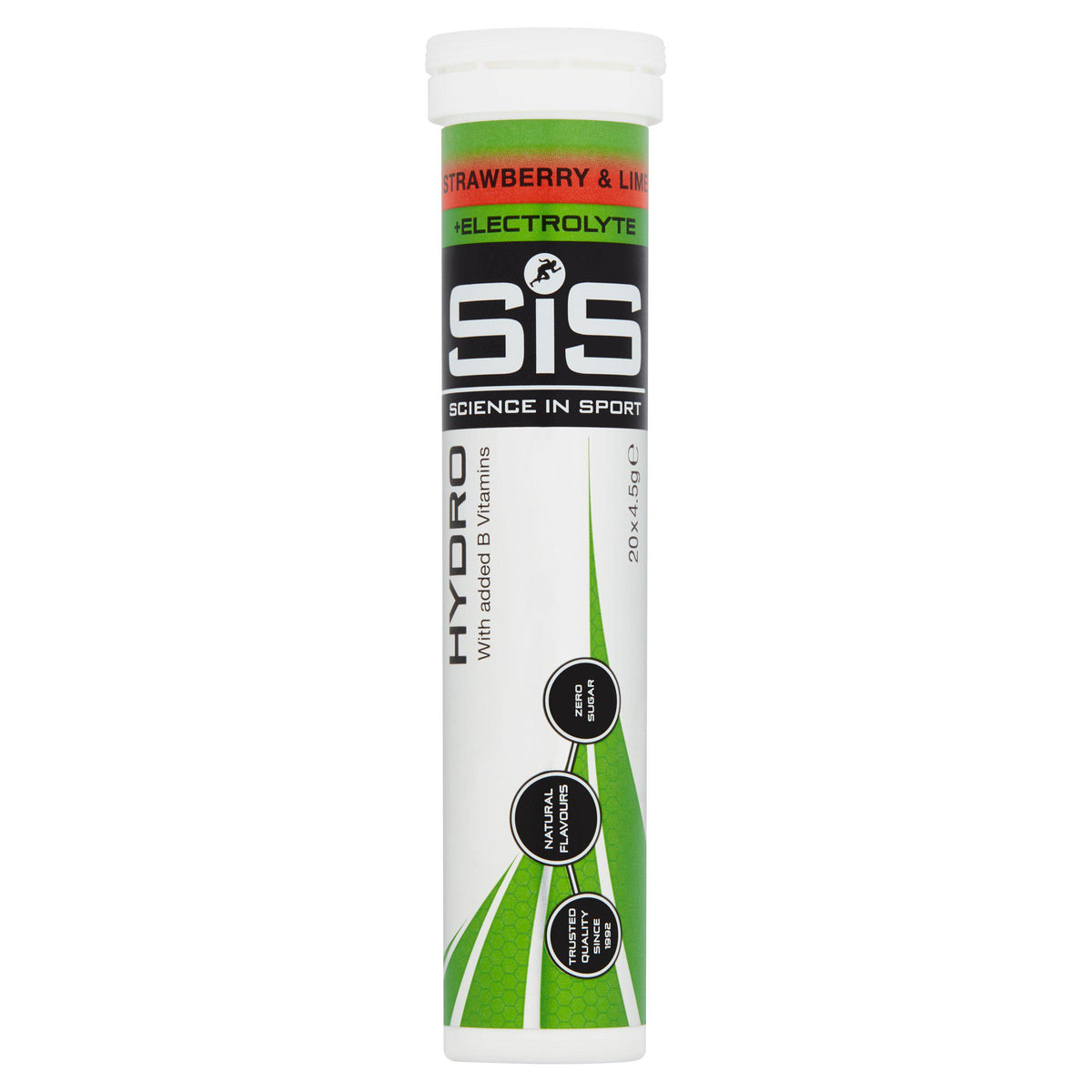 SiS Go Hydro Strawberry & Lime hydration tablets 20x4.2g, UK version