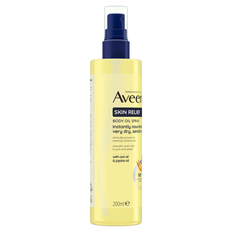 Aveeno Skin Relief body oil spray 200ml, UK version