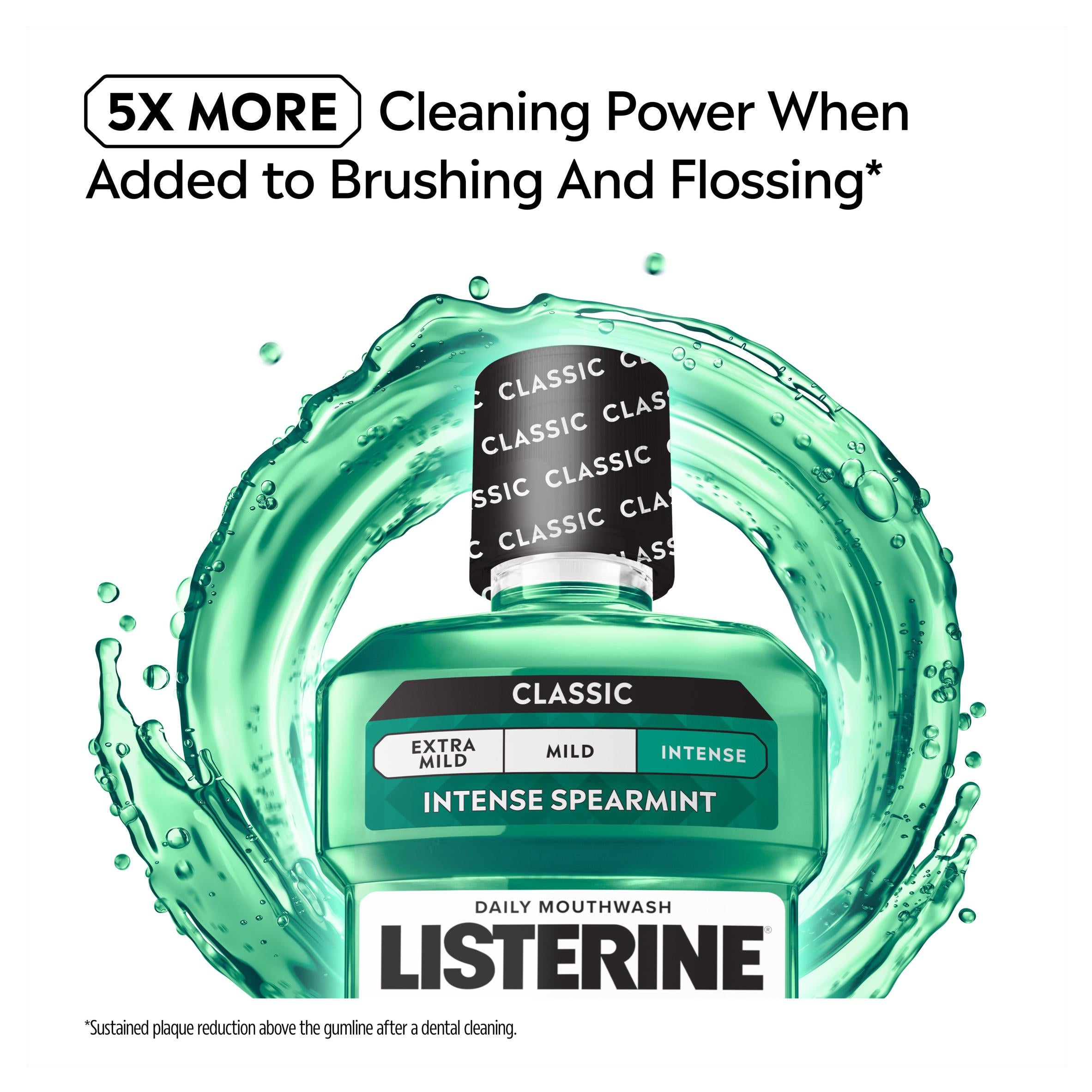 Listerine Fresh Burst antibacterial mouthwash 500ml, UK version