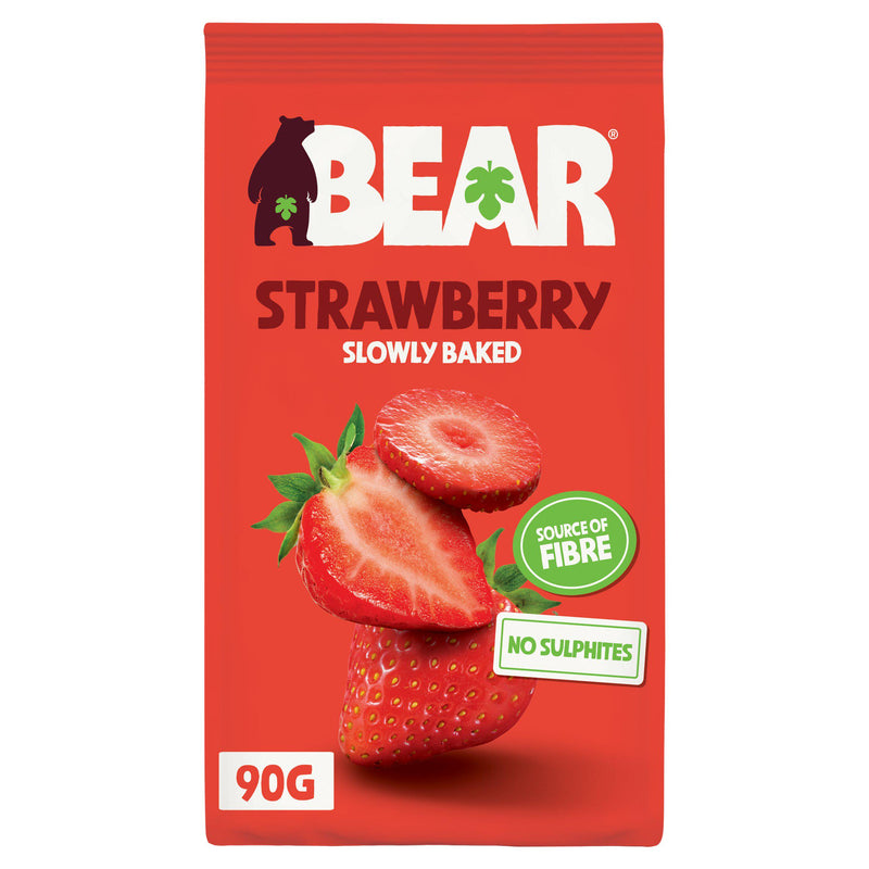 BEAR dried strawberries 90g - British product
