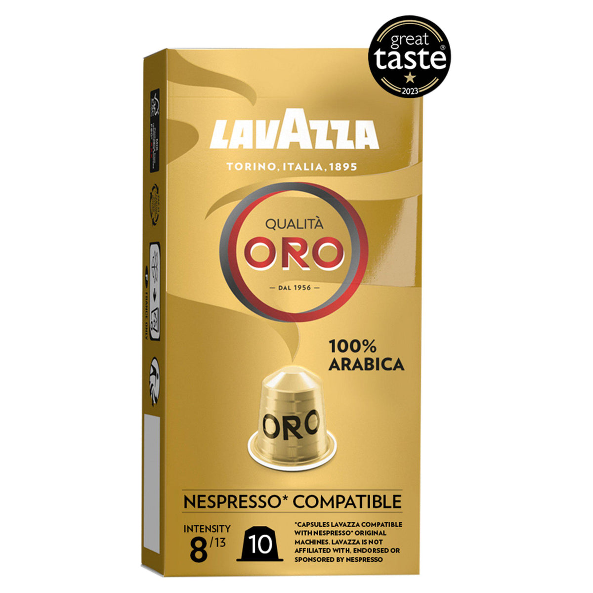 Lavazza Qualita Oro coffee capsules 10 - British product