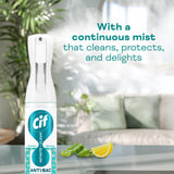 Cif antibacterial cleaner refill Lemon & Aloe Vera 280ml - British product