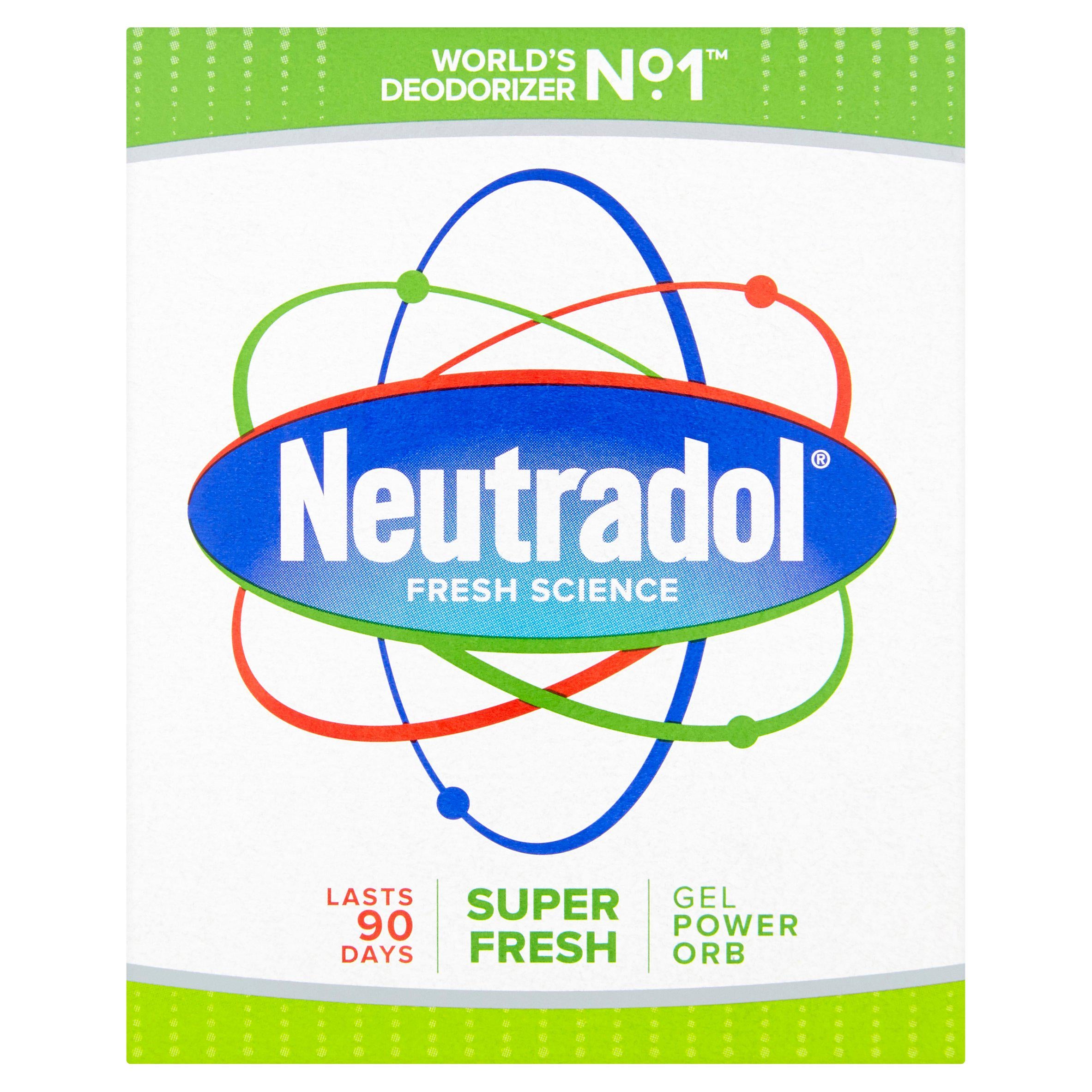 Neutradol Air Deodoriser Gel Superfresh, imported from the UK