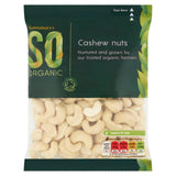 Sainsbury's SO Organic cashew nuts 200g, imported from the UK