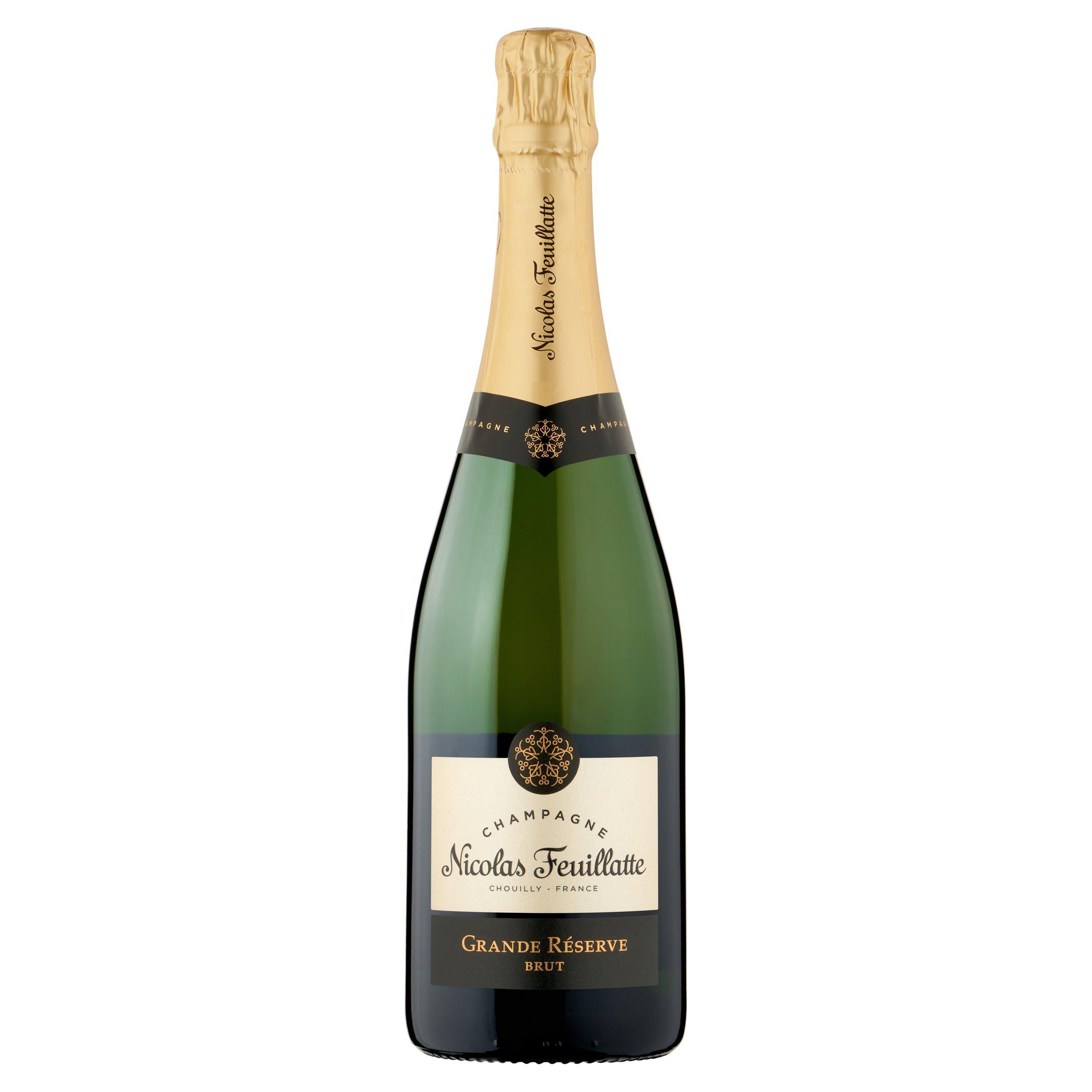 Nicolas Feuillatte champagne Grande Réserve Brut 75cl (British brand)
