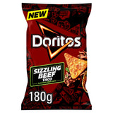 Doritos Mexican Beef Taco tortilla crisps 180g, UK version