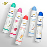 Dove antiperspirant deodorant spray Pear & Aloe Vera 200ml, UK version
