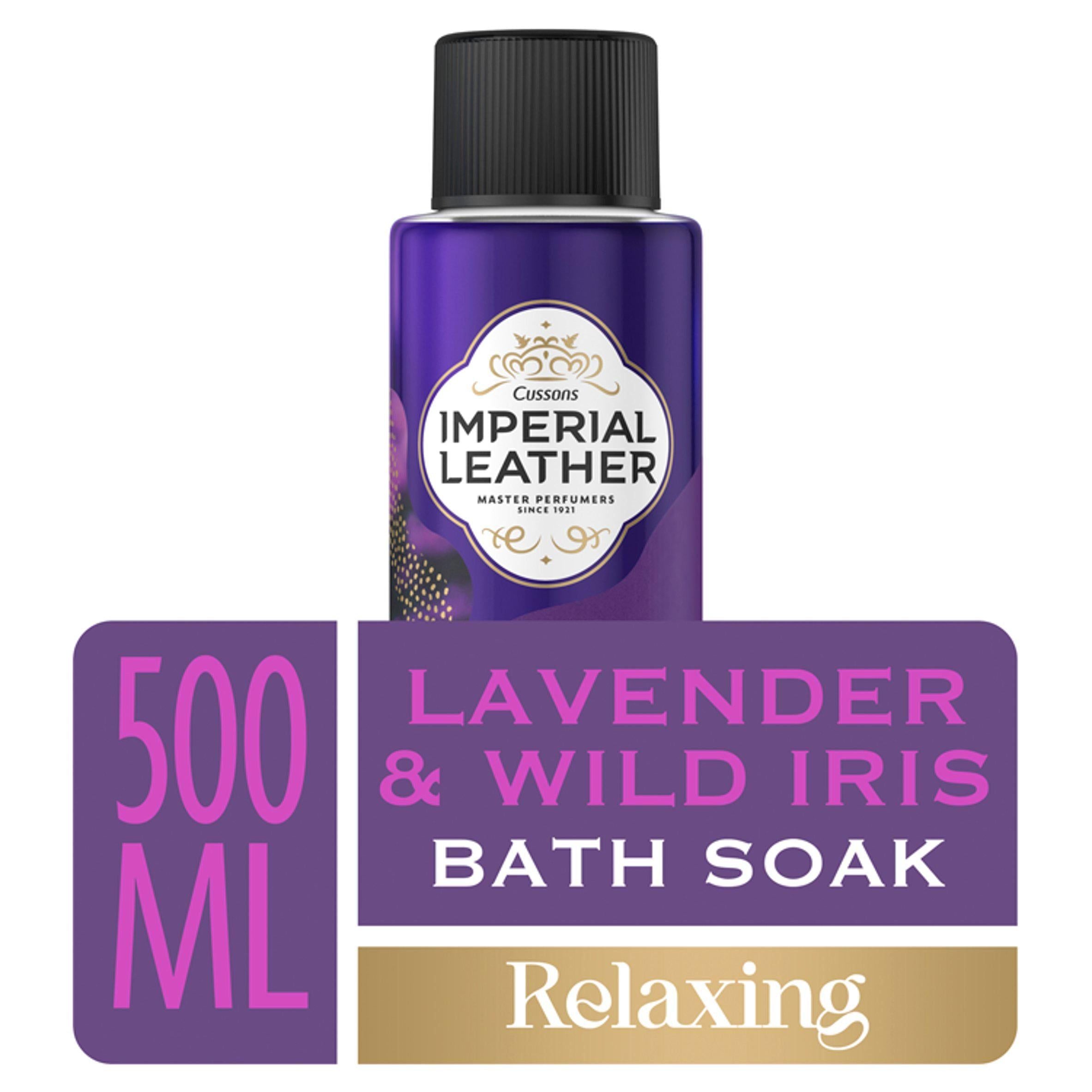 Imperial Leather Relaxing Bath Soak Lavender & Wild Iris 500ml GOODS Sainsburys   