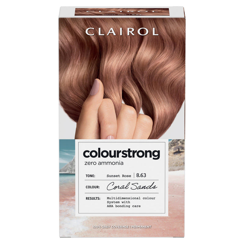 Clairol permanent hair dye 8.63 Sunset Rose - British product