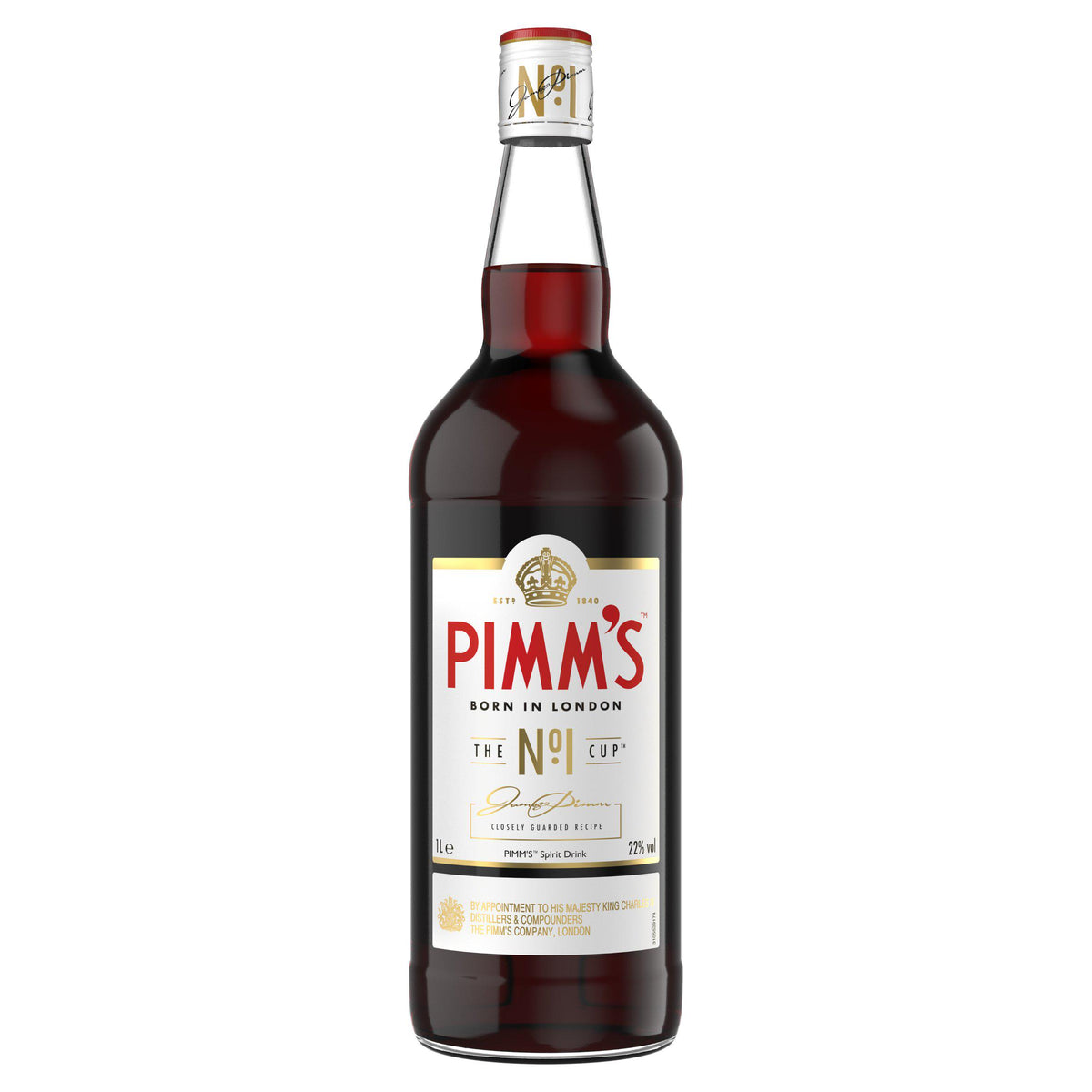 Pimm's liqueur 1L, imported from the UK