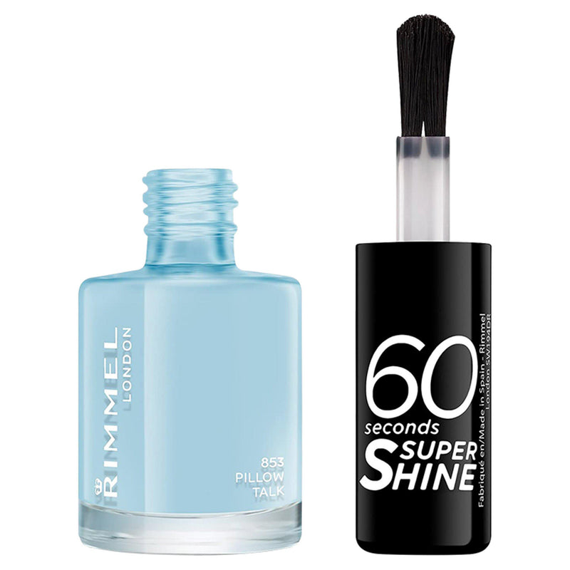 Rimmel 60 Seconds Pillow Talk nail polish 8ml, imported from the UK
