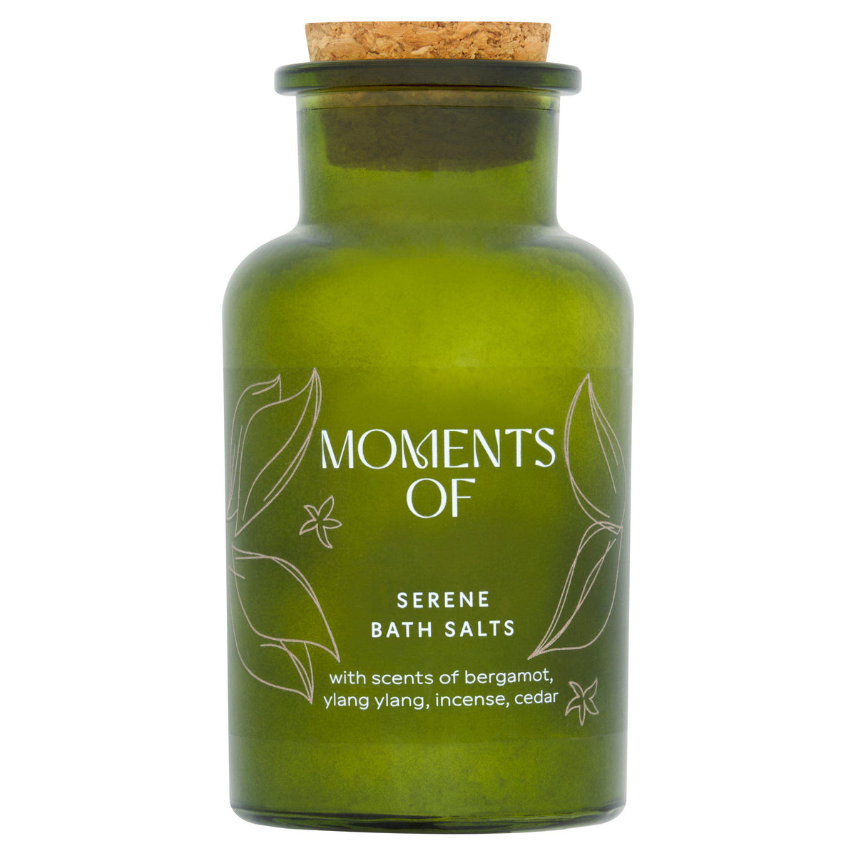 Moments Of bath salts 260g with bergamot and ylang ylang, imported from the UK
