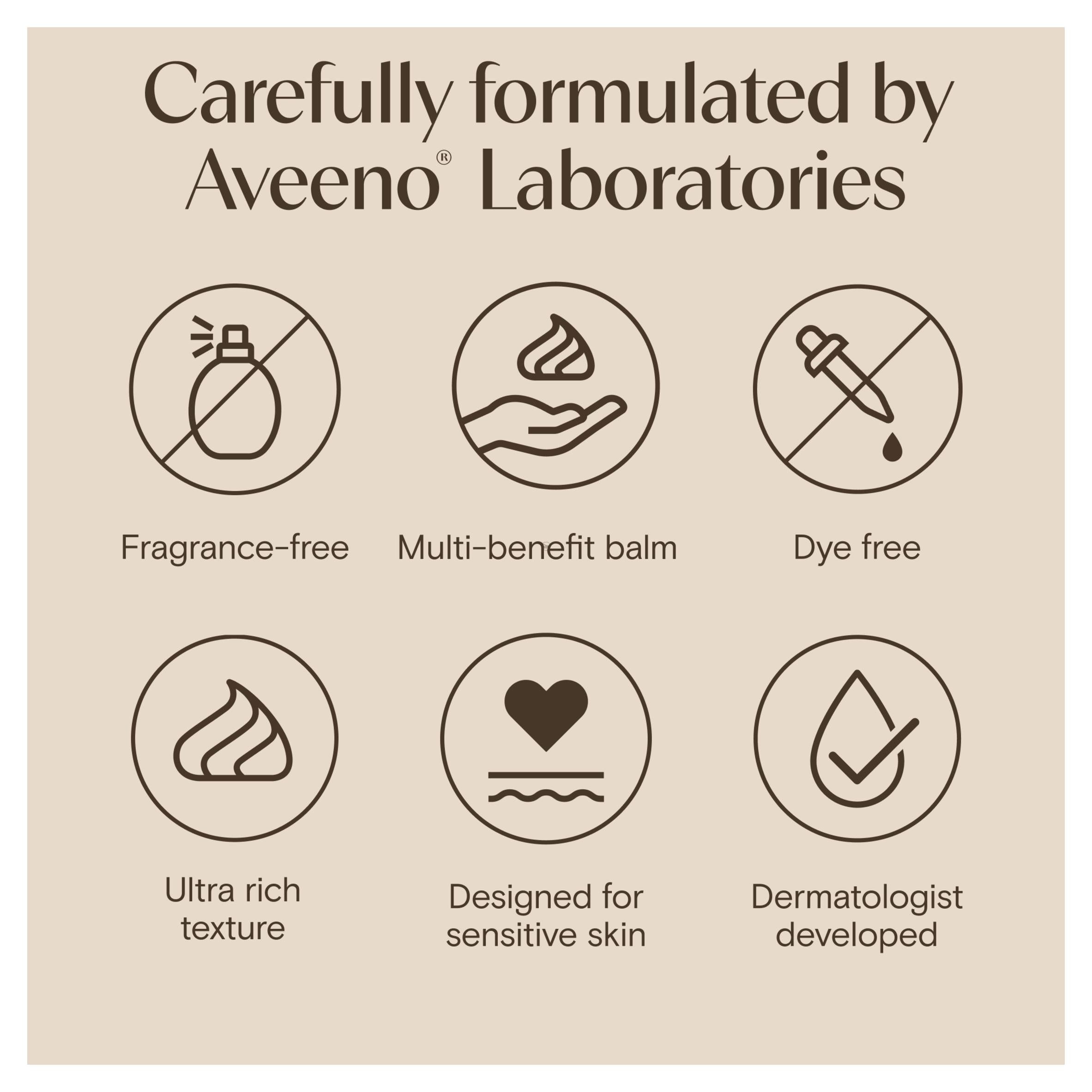 Aveeno oat moisturiser for dry skin 50ml (British brand)