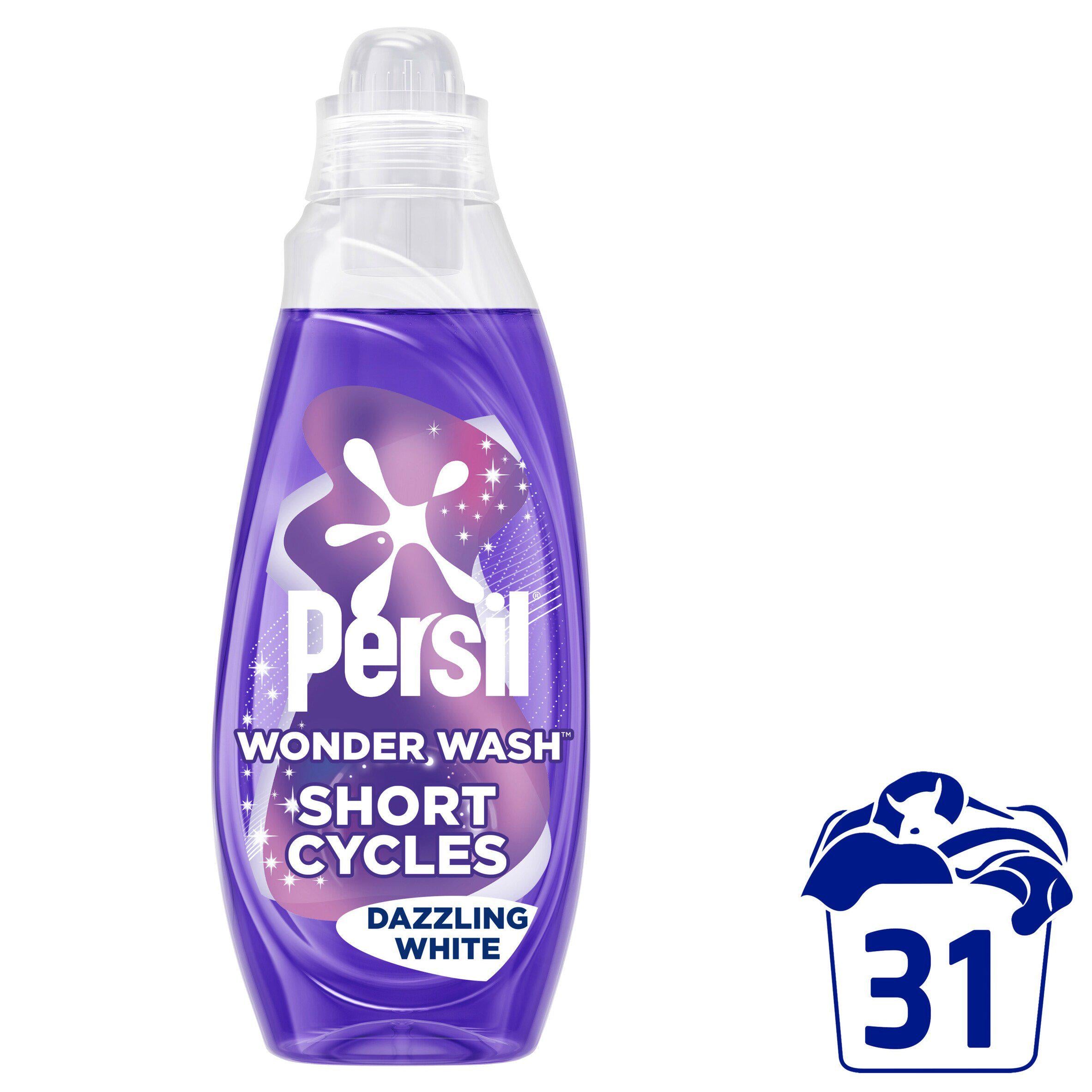 Persil laundry liquid Dazzling White 837ml, imported from the UK