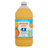 Sainsbury's quadruple strength orange squash 1.5L, UK version