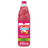 Vimto fruit squash Raspberry Orange Passionfruit no added sugar 1L - British product