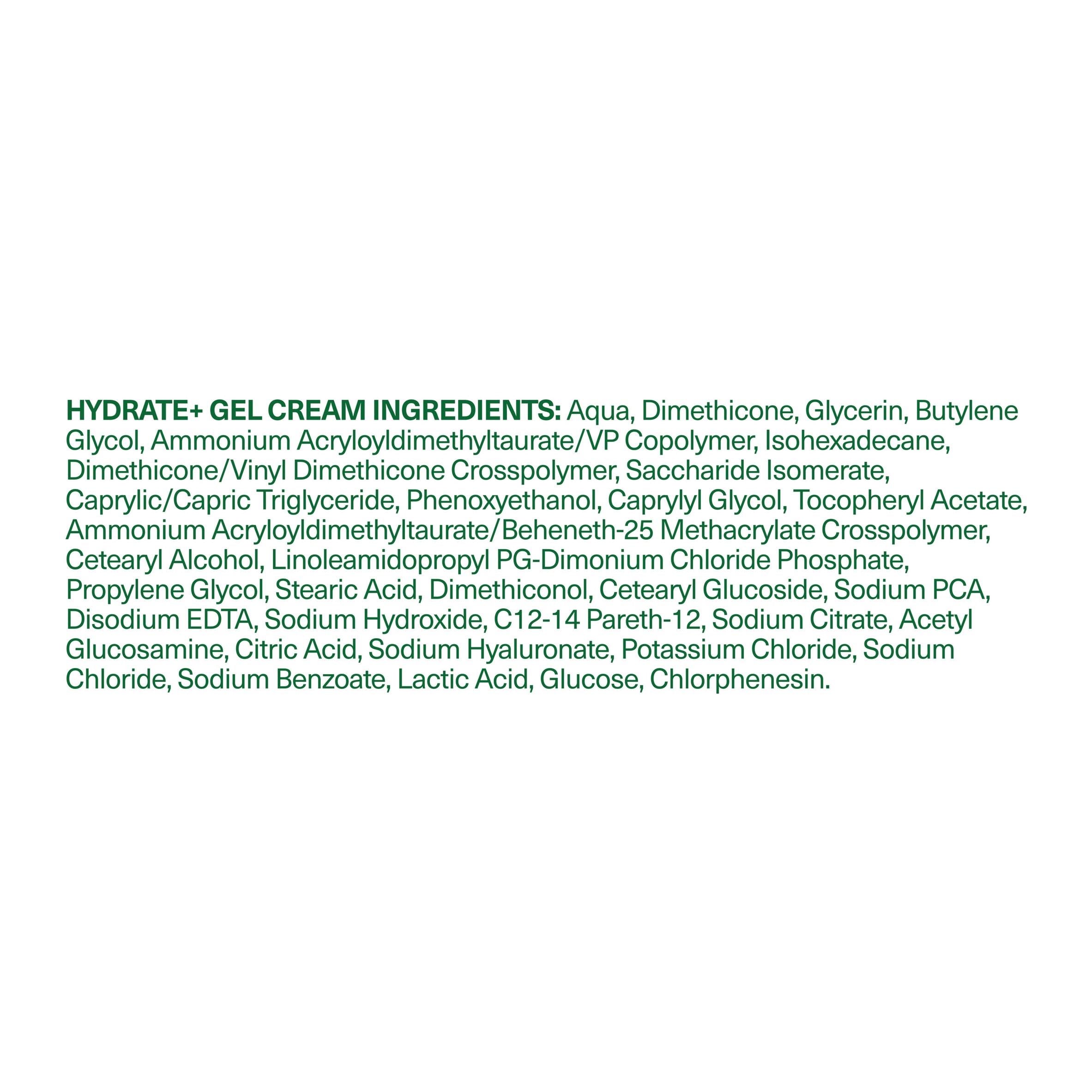 Simple Hydrate+ Gel Cream facial moisturiser 50ml (British brand)