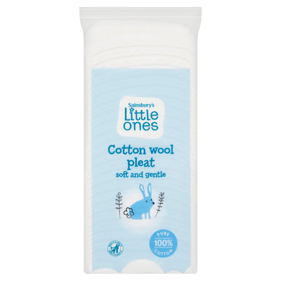 Sainsburys Sainsbury's Little Ones 100% Cotton Pleats 200g- Buy online at McGrocer