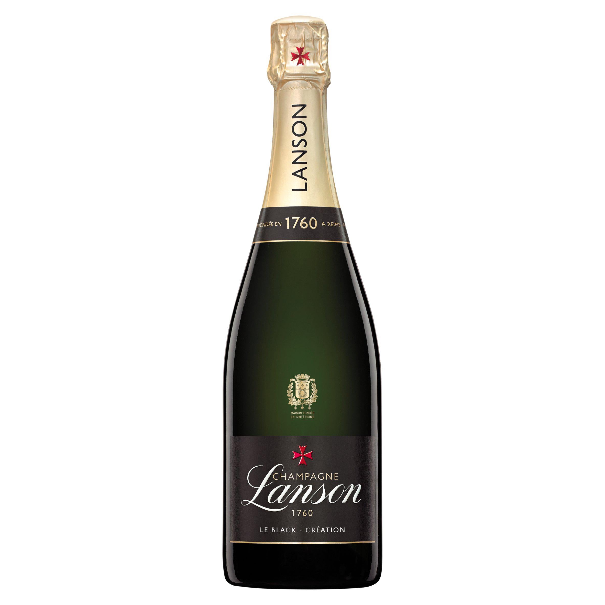 Lanson Le Black Création Champagne 75cl, imported from the UK