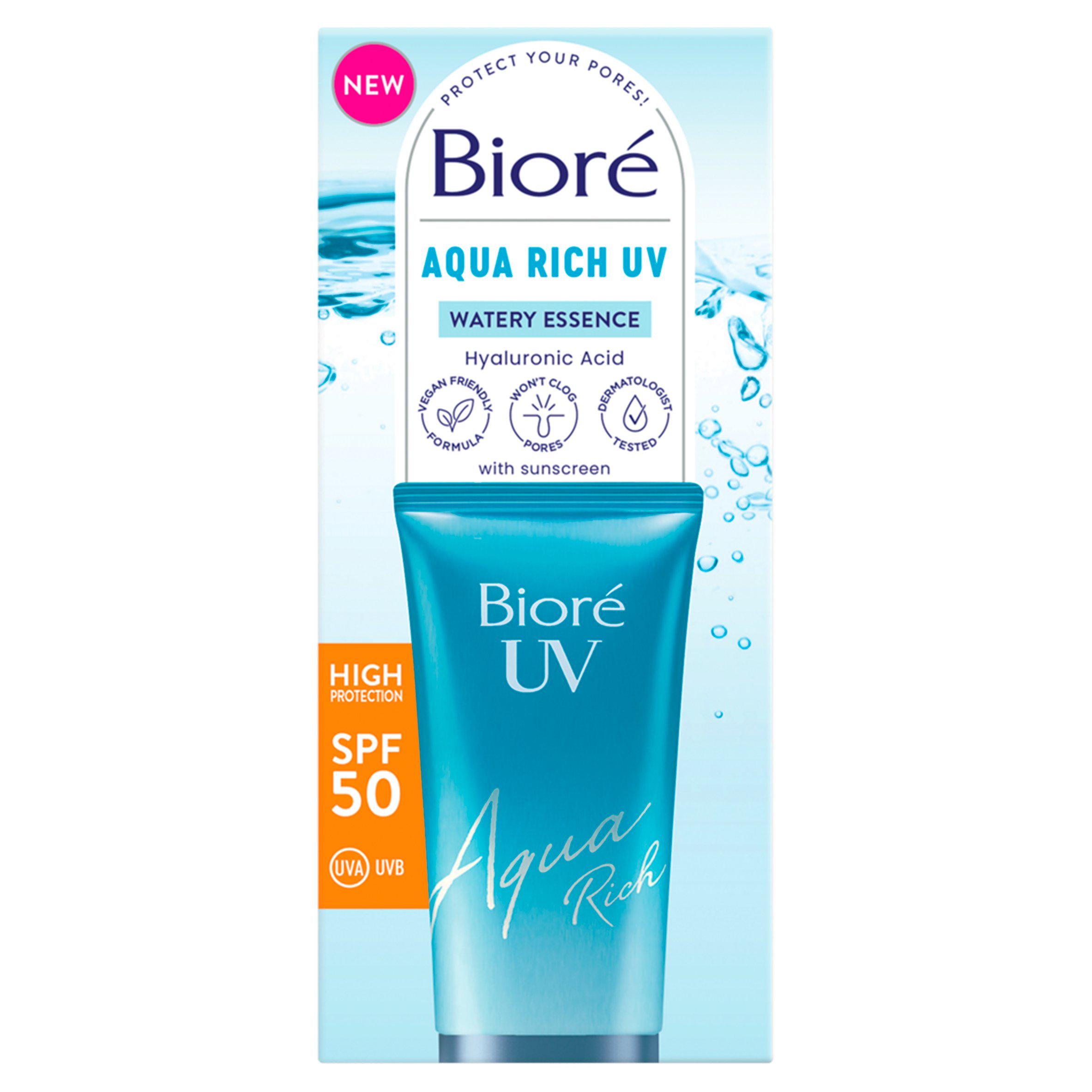 Biore water essence sunscreen SPF 50 50ml - British product