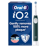 Oral-B iO2 Forest Green Electric Toothbrush, imported from the UK