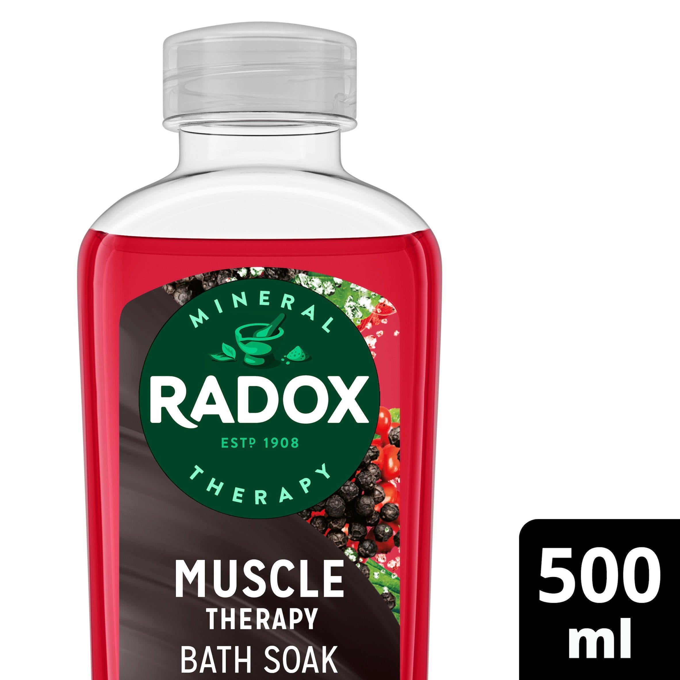 Radox Muscle Therapy bath soak 500ml (British brand)