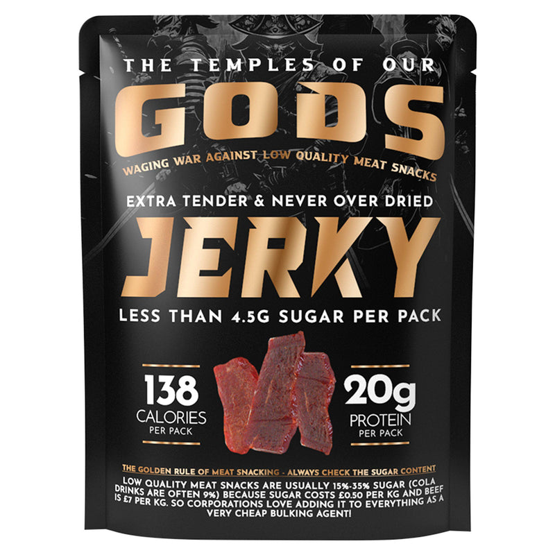 The Temples of Our Gods beef jerky 55g - British product