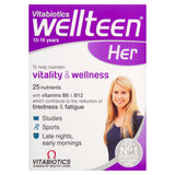 Vitabiotics Wellteen Her supplement 30 tablets, UK version