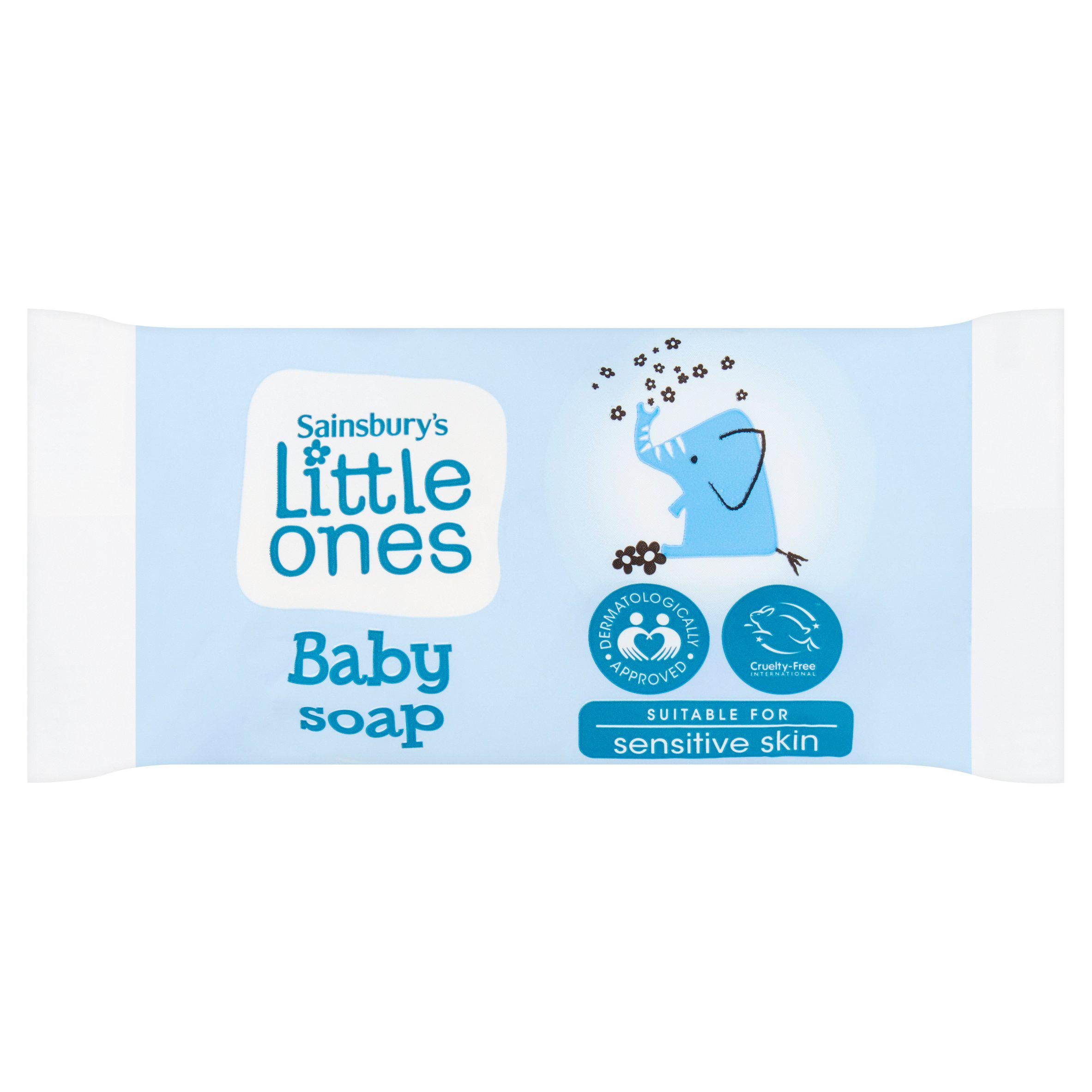 Sainsbury's moisturising baby soap 100g - British product