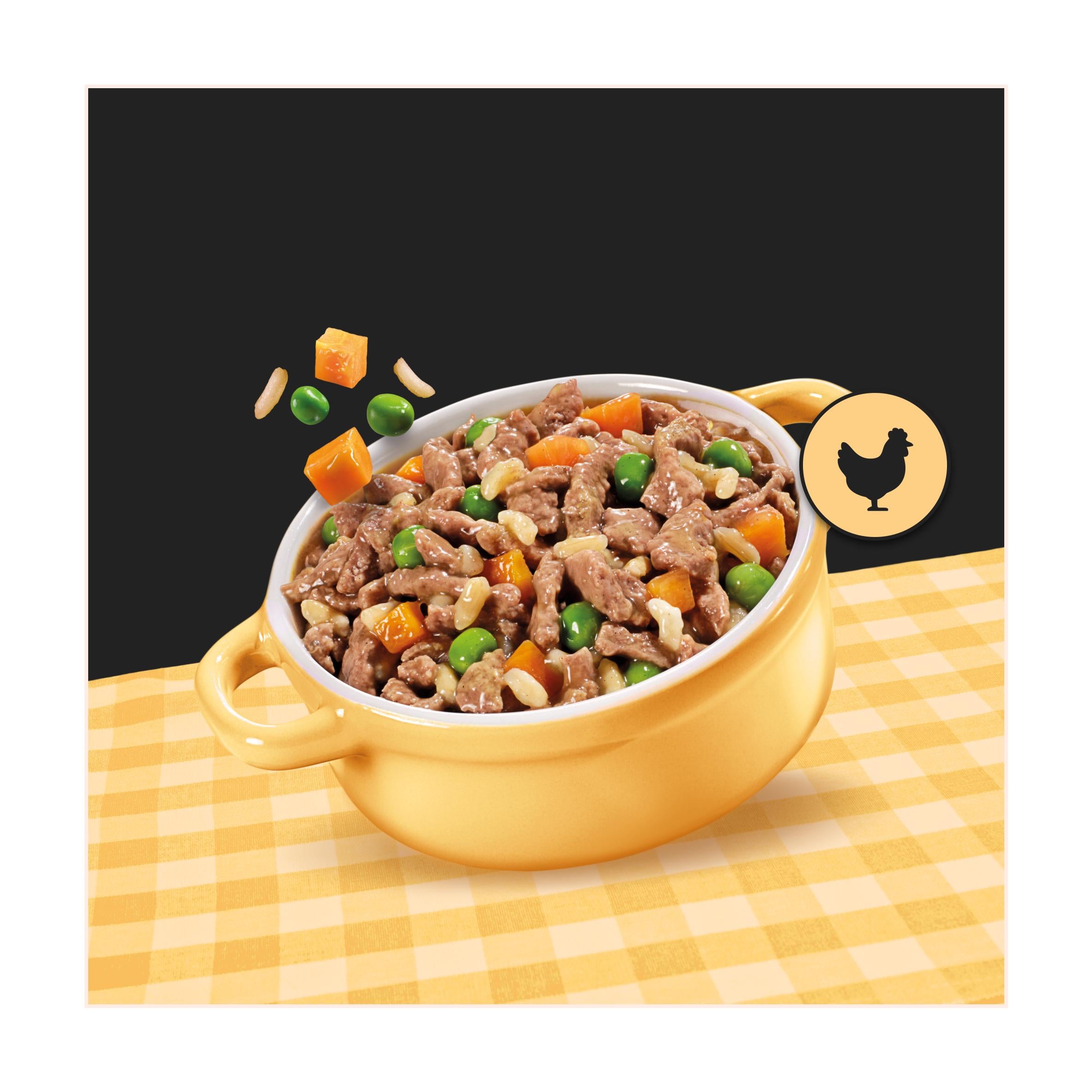 Cesar wet dog food trays 8x150g in gravy, imported from the UK