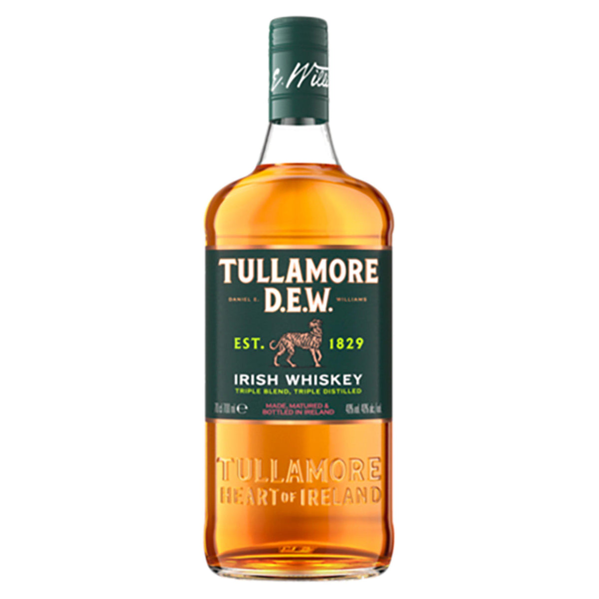 Tullamore D.E.W. Irish whiskey 70cl (British brand)