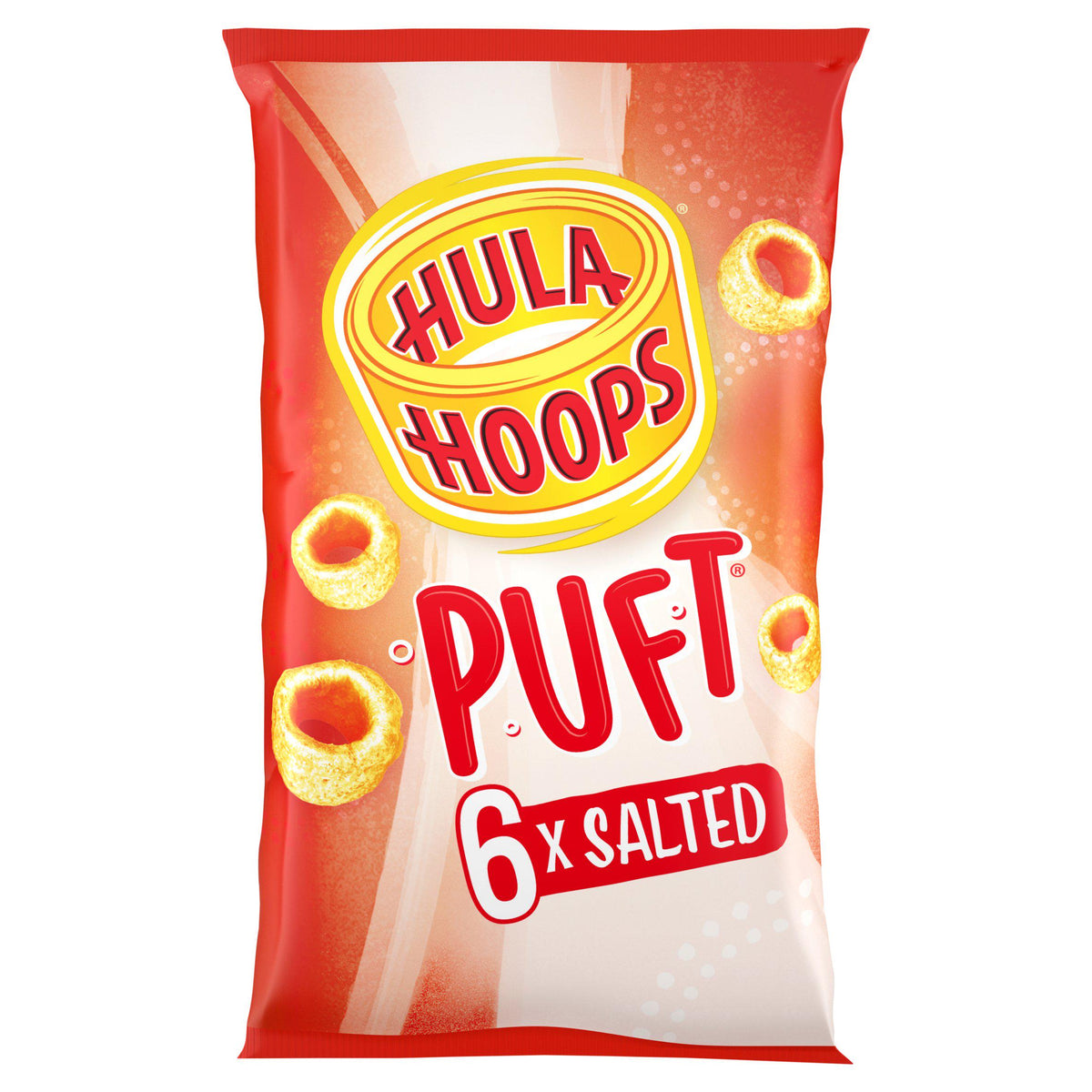 Salted Puffed Wheat and Potato Snacks 6 x 15g