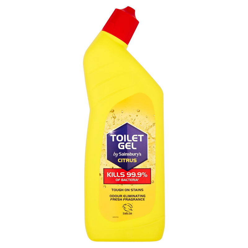 Sainsbury's citrus toilet cleaner 750ml, imported from the UK